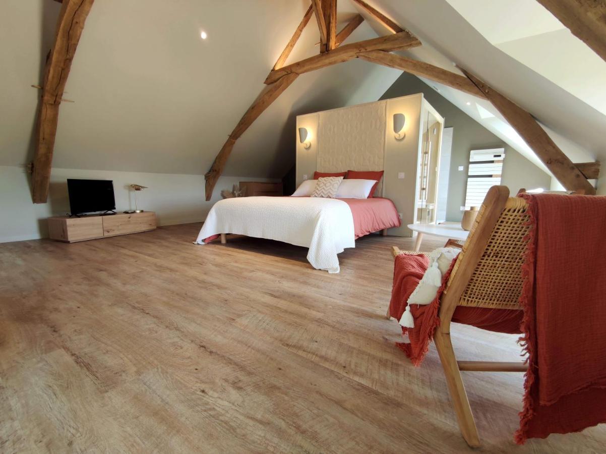 La Douce Halte - Gites Avec Spa Ou Sauna Saint-Ouen-Des-Toits Luaran gambar