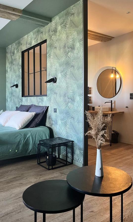La Douce Halte - Gites Avec Spa Ou Sauna Saint-Ouen-Des-Toits Luaran gambar