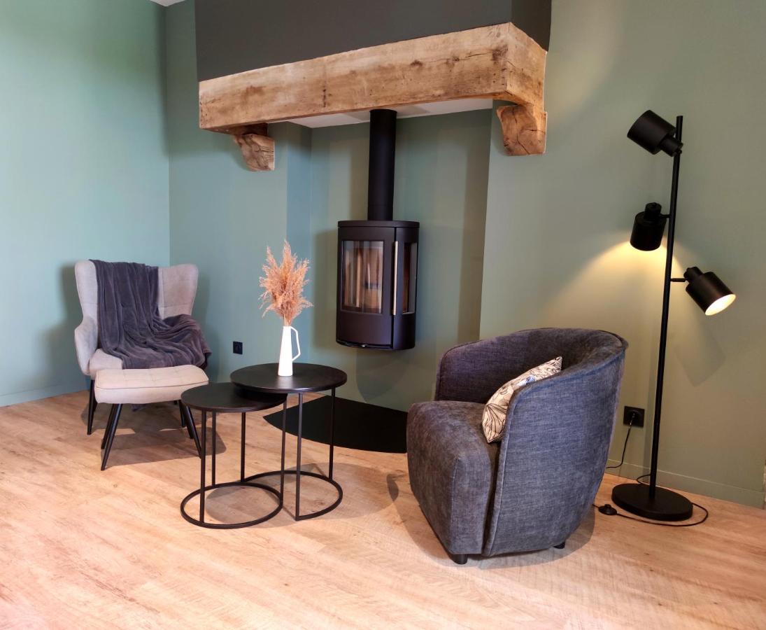 La Douce Halte - Gites Avec Spa Ou Sauna Saint-Ouen-Des-Toits Luaran gambar