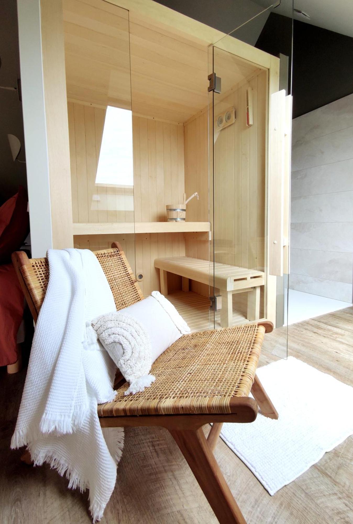La Douce Halte - Gites Avec Spa Ou Sauna Saint-Ouen-Des-Toits Luaran gambar